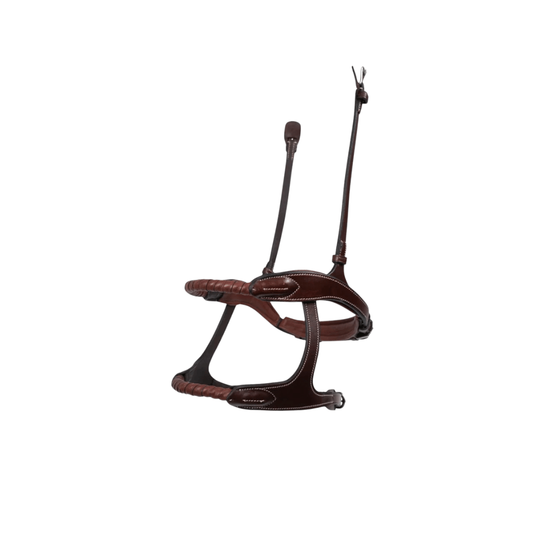 AJR Sport Leather Covered Rope Double Noseband - Jumper Collection