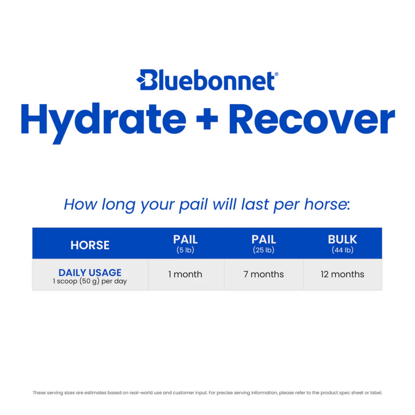 Bluebonnet Hydrate + Recover (Turbo Mag BCAA)