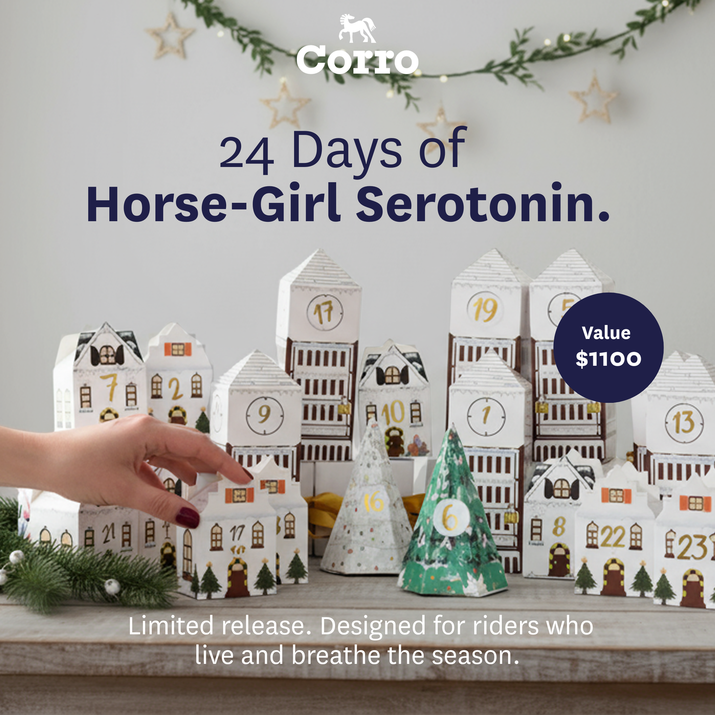 The Equestrian Advent Calendar by Corro
