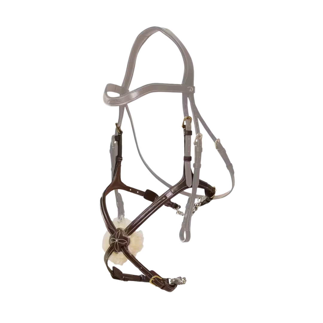 Dy'on Figure 8 Noseband with Chain