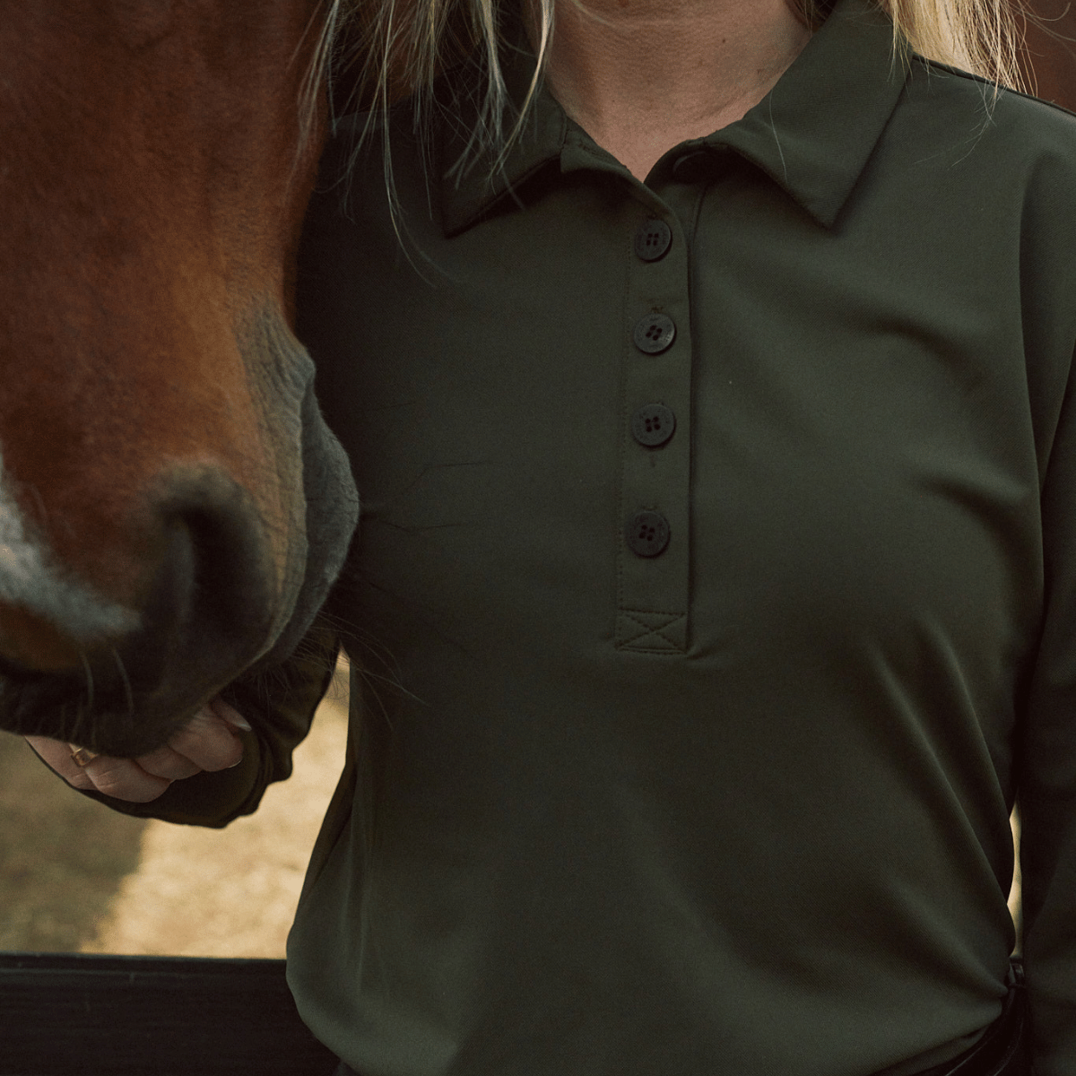 Solid Citizen Kelly Long Sleeve Polo