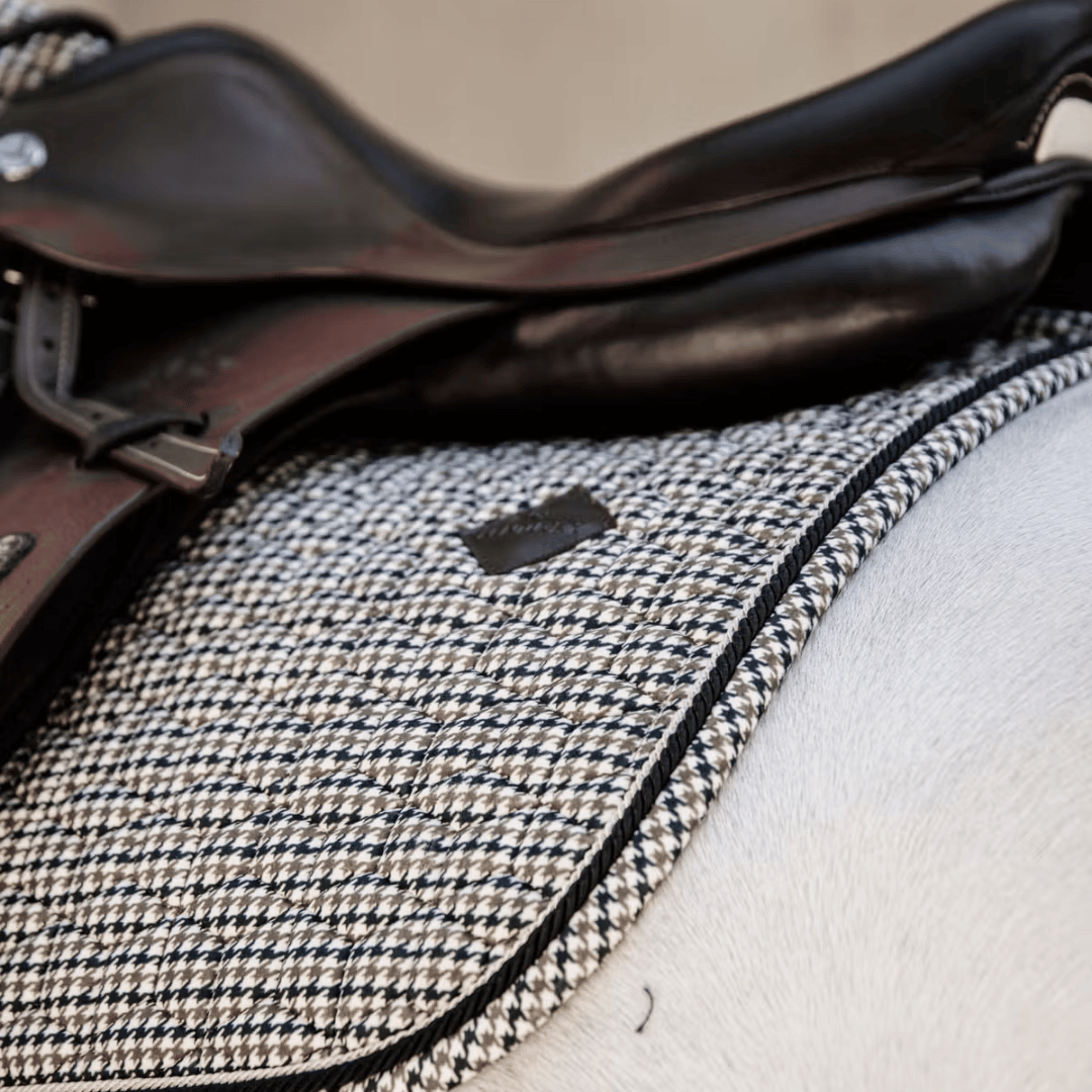 Kentucky Horsewear Pied-de-Poule Saddle Pad