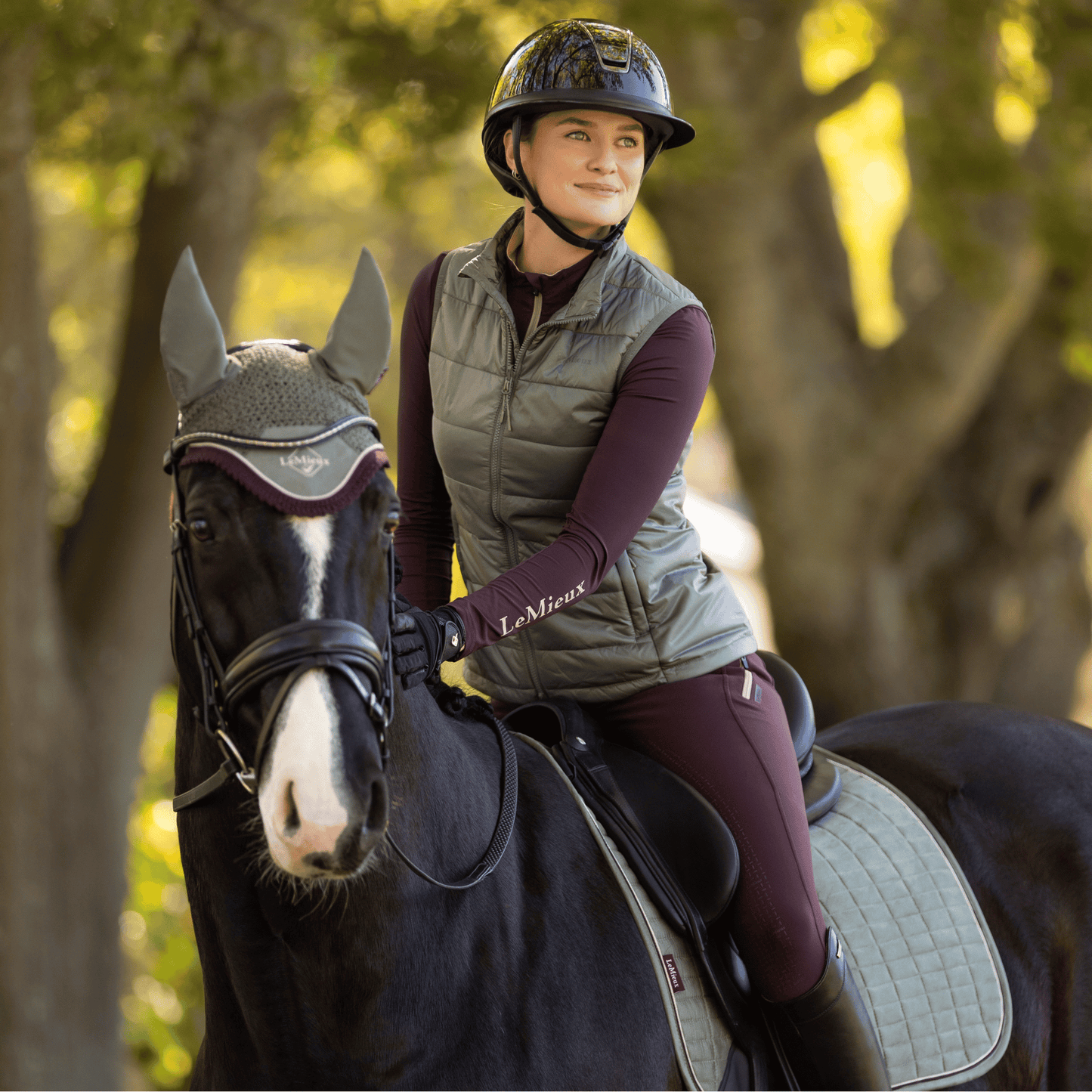 LeMieux Suede Dressage Square Pad