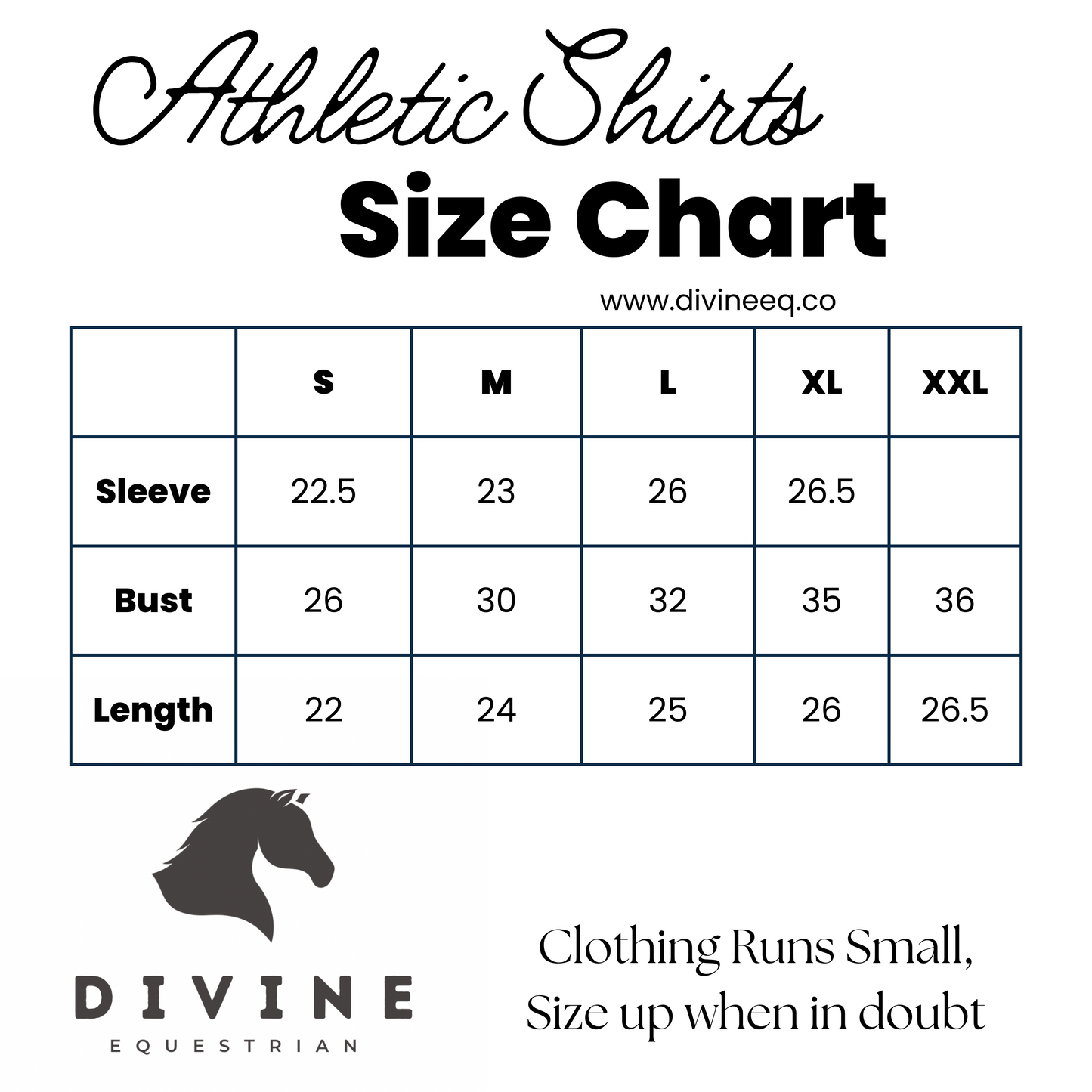 Divine Equestrian Chic Athletic Short Sleeve Shirt - Navy