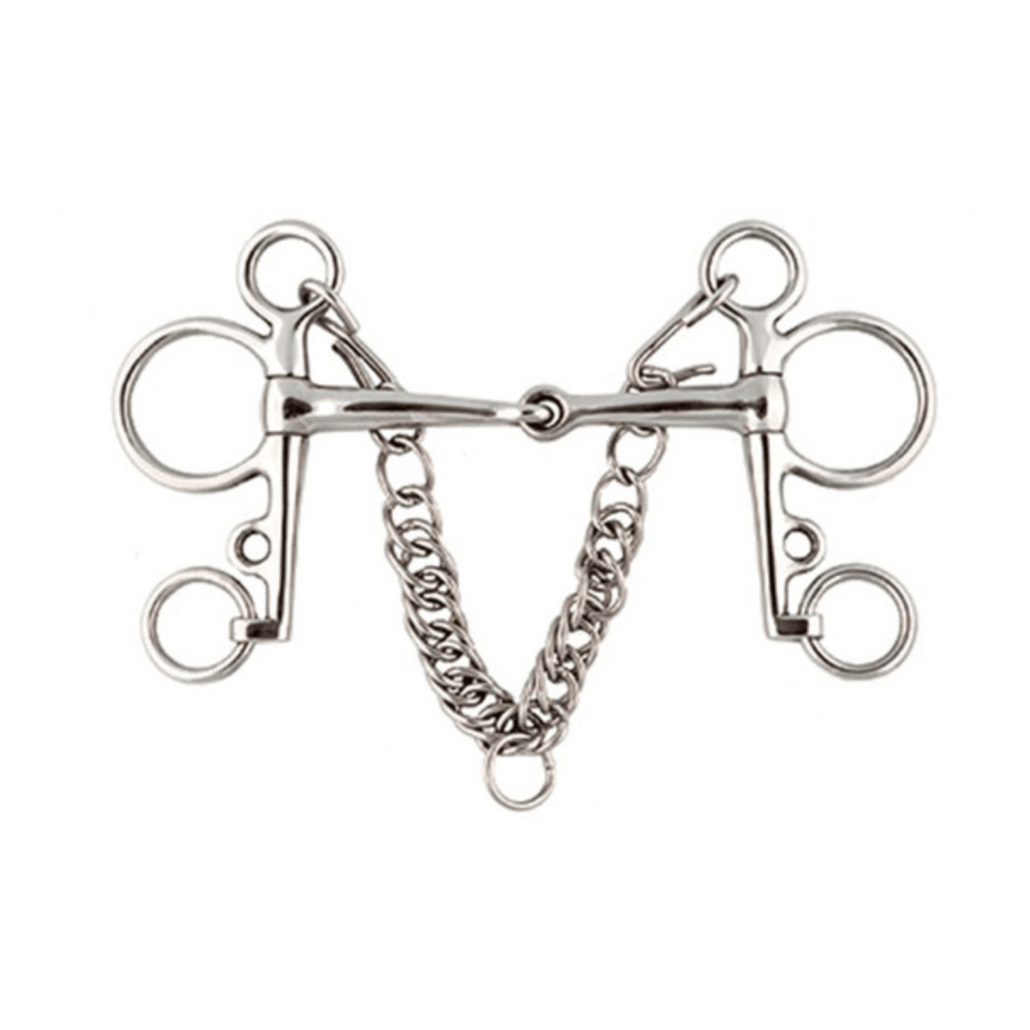 Stainless Steel Joint Pelham Bit