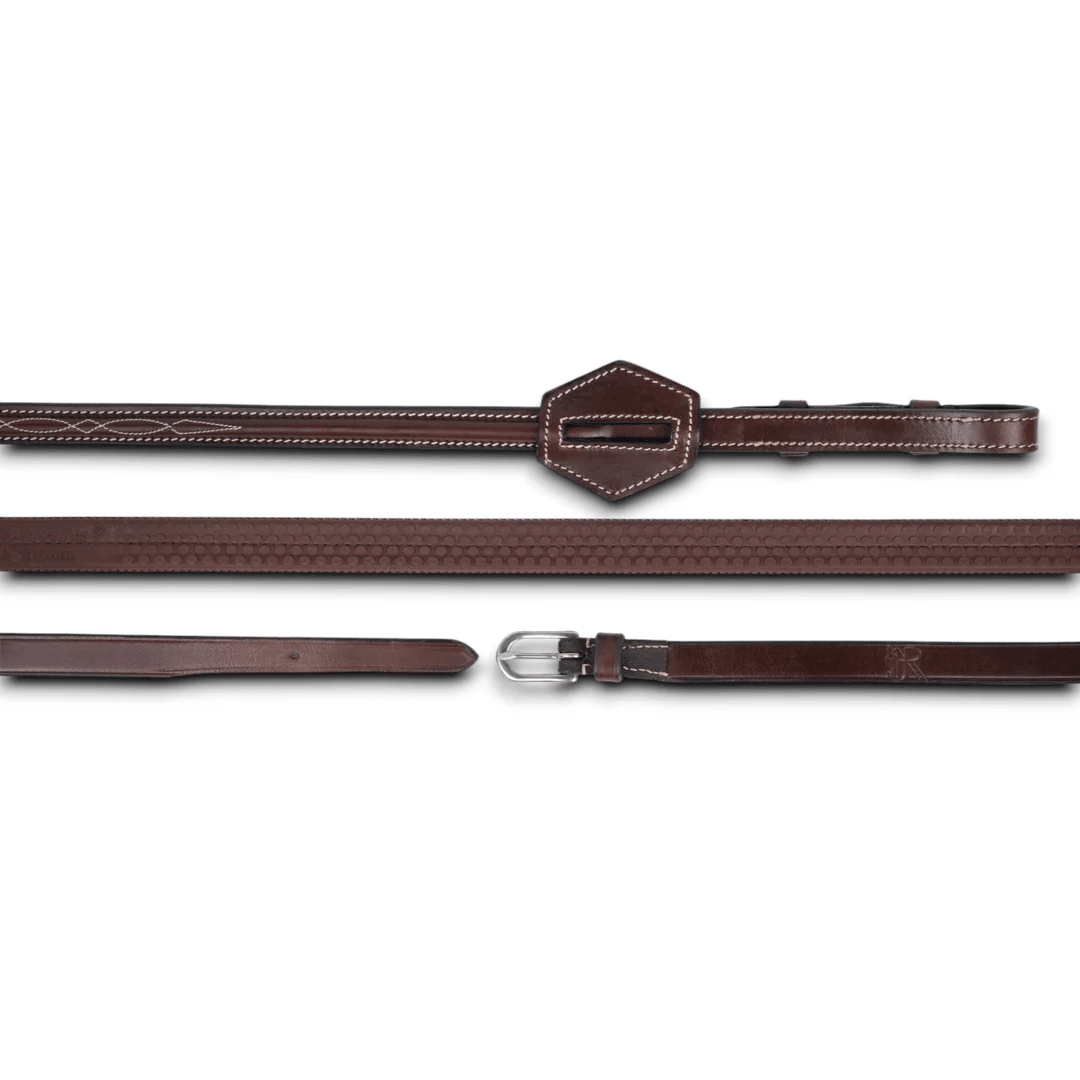 AJR Sport 5/8" Normal Rubber Reins - Jumper Collection