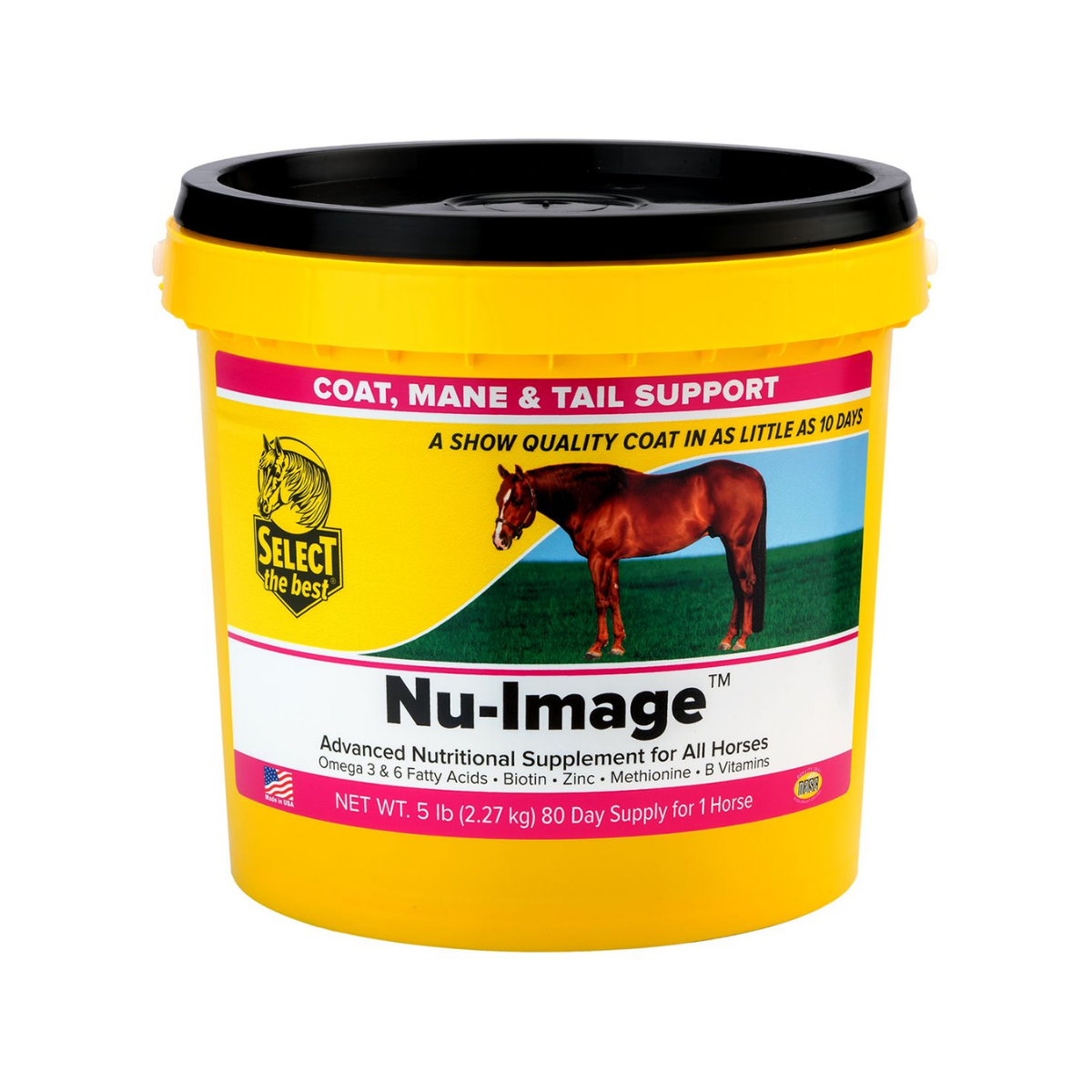 Select the Best Nu-Image Coat, Tail & Mane Support