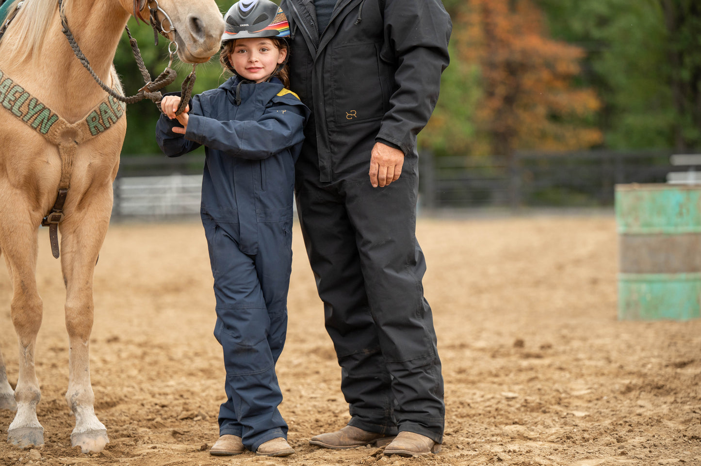 Redingote Kid's Winter Insulated Jumpsuit - Blue Nights