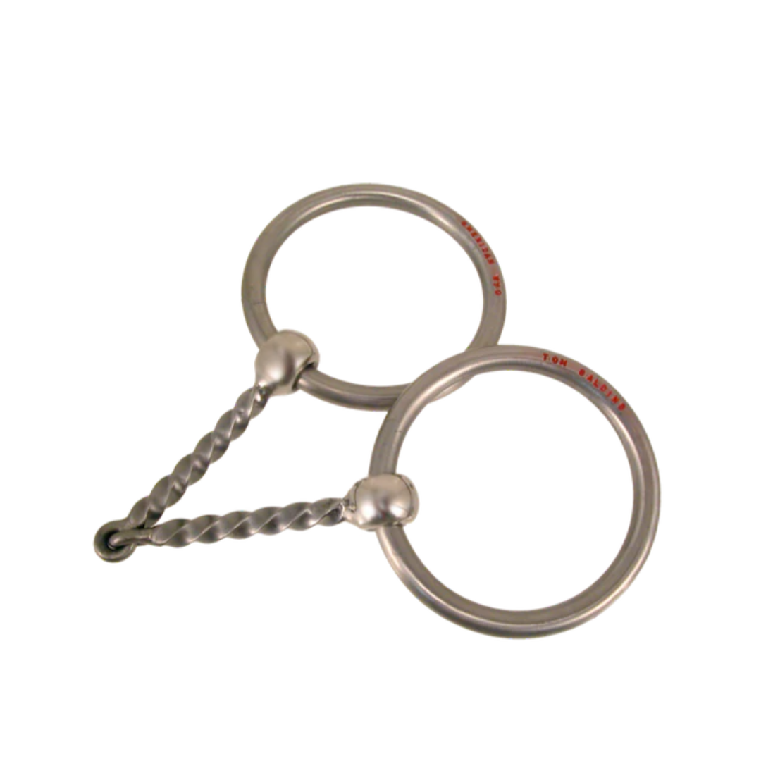 Tom Balding Loose Ring Twisted Witch Square Snaffle