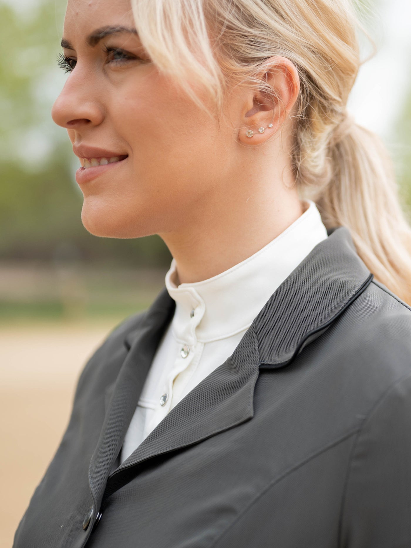 FITS Zephyr II Mesh Hunt Show Coat - Charcoal