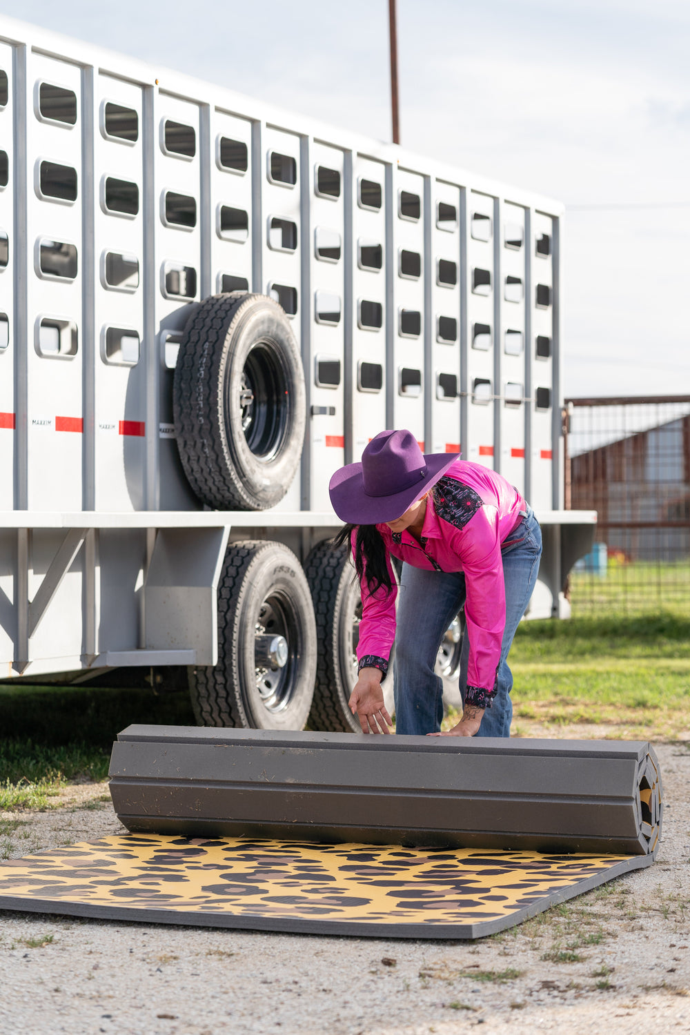 Performance Stall Mats 5x10ft Leopard Stall Mat