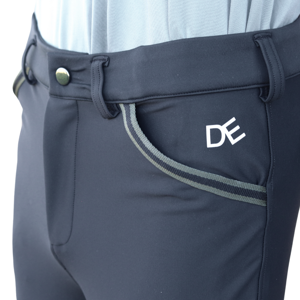 Divine Equestrian Men’s Competition Breeches - Black
