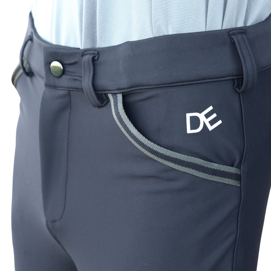 Divine Equestrian Men’s Competition Breeches - Black