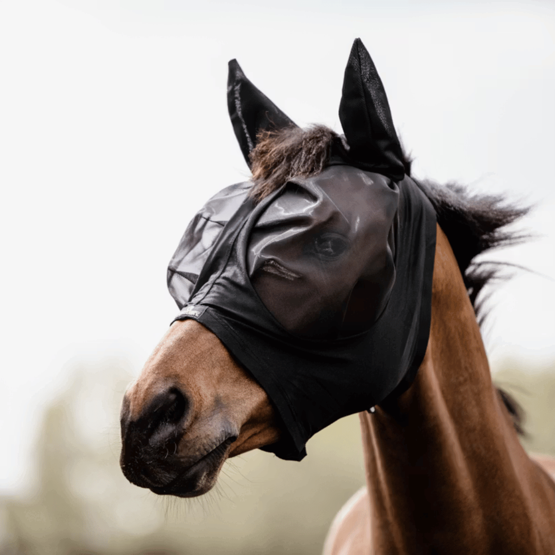 Kentucky Horsewear Fly Mask Slim Fit With Ears