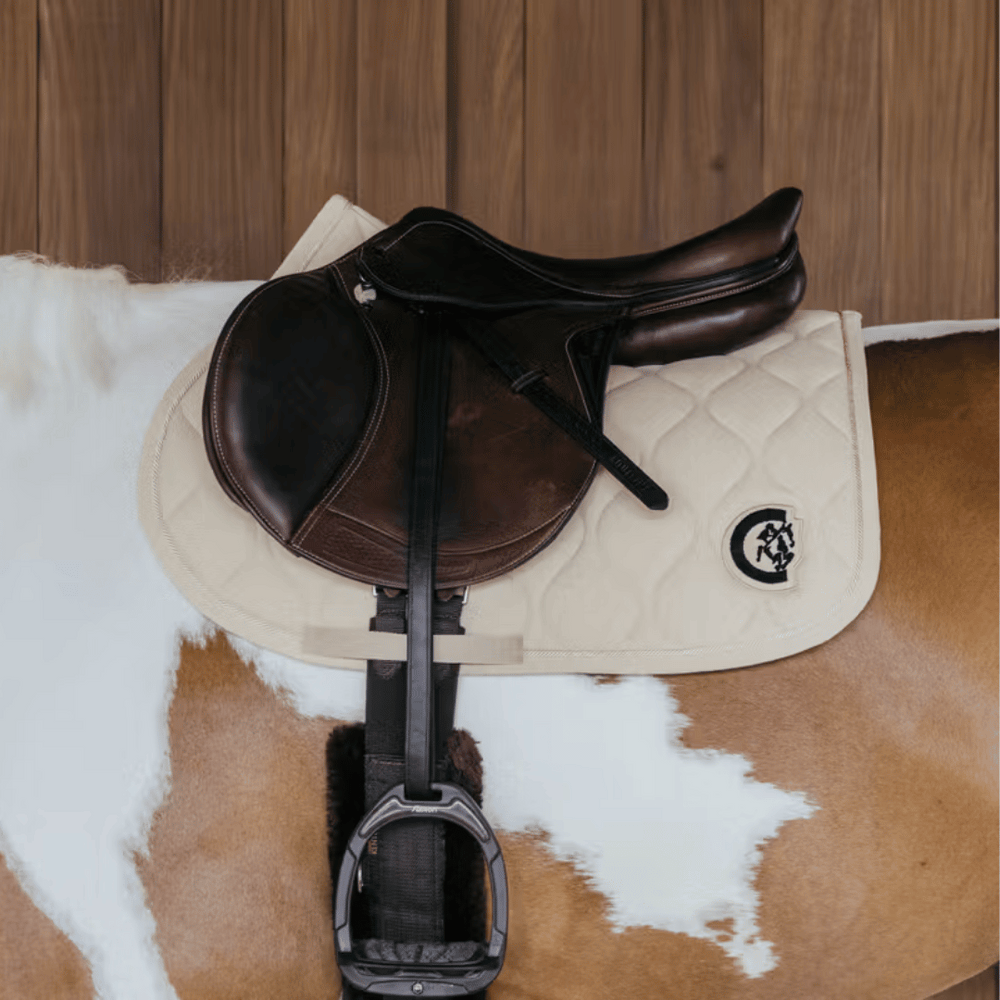 Kentucky Horsewear Wave Saddle Pad with 3D Logo