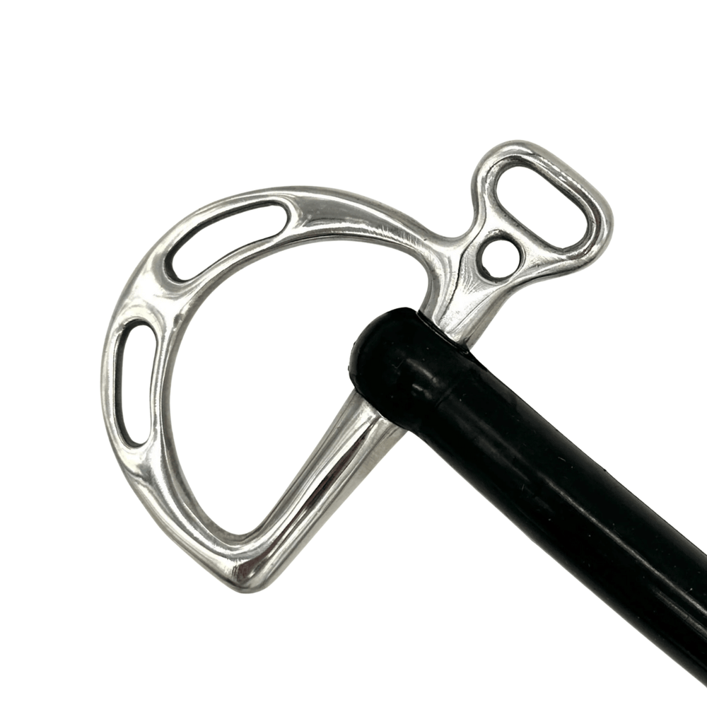 AJR Sport Hard Rubber Mullen Kimberwick Bit