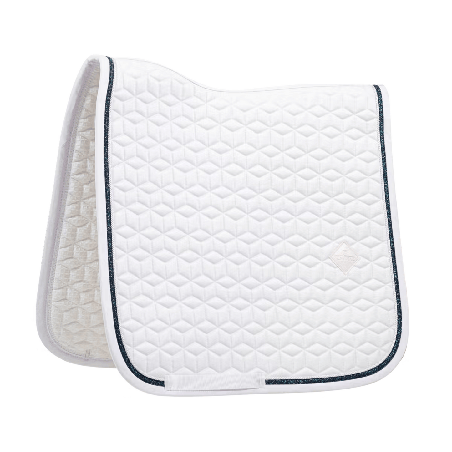 Kentucky Horsewear Dressage Glitter Rope Saddle Pad