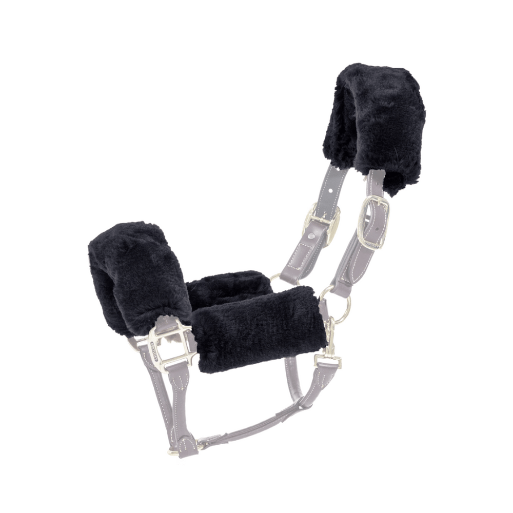 Kentucky Horsewear 4 Piece Sheepskin Halter Set