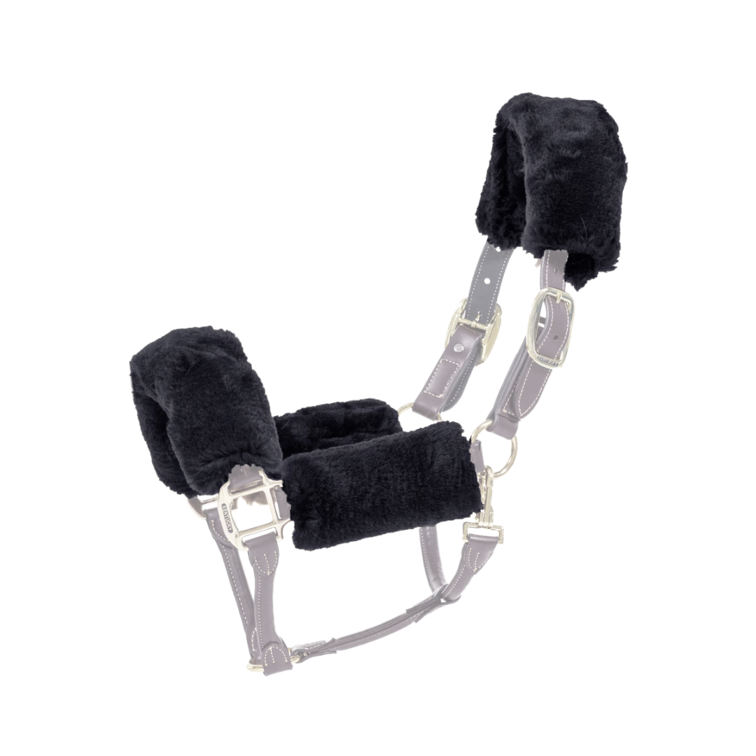 Kentucky Horsewear 4 Piece Sheepskin Halter Set