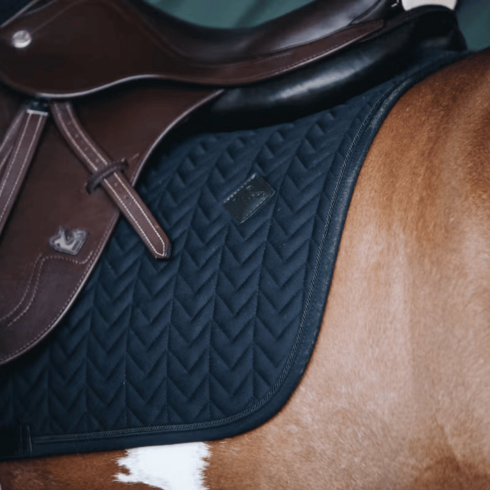 Saddle Pad fishbone show jumping