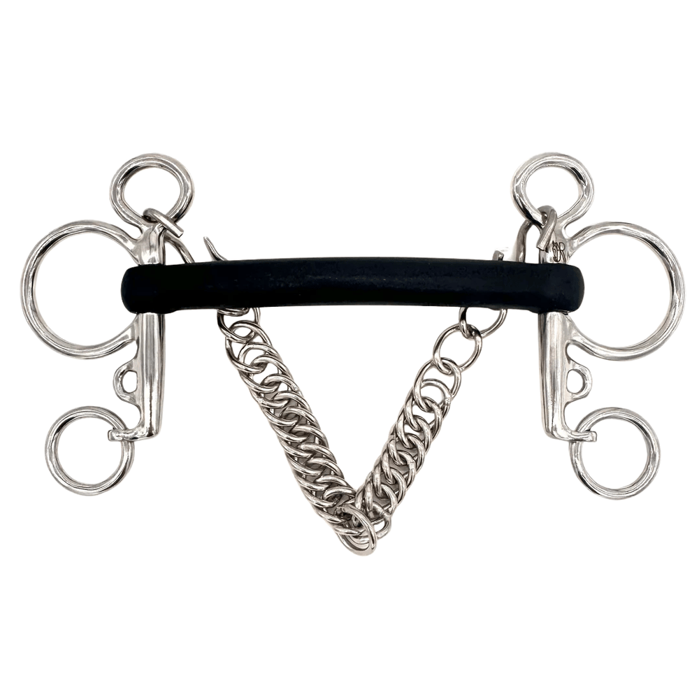 AJR Sport Hard Rubber Mullen Baby Pelham Bit