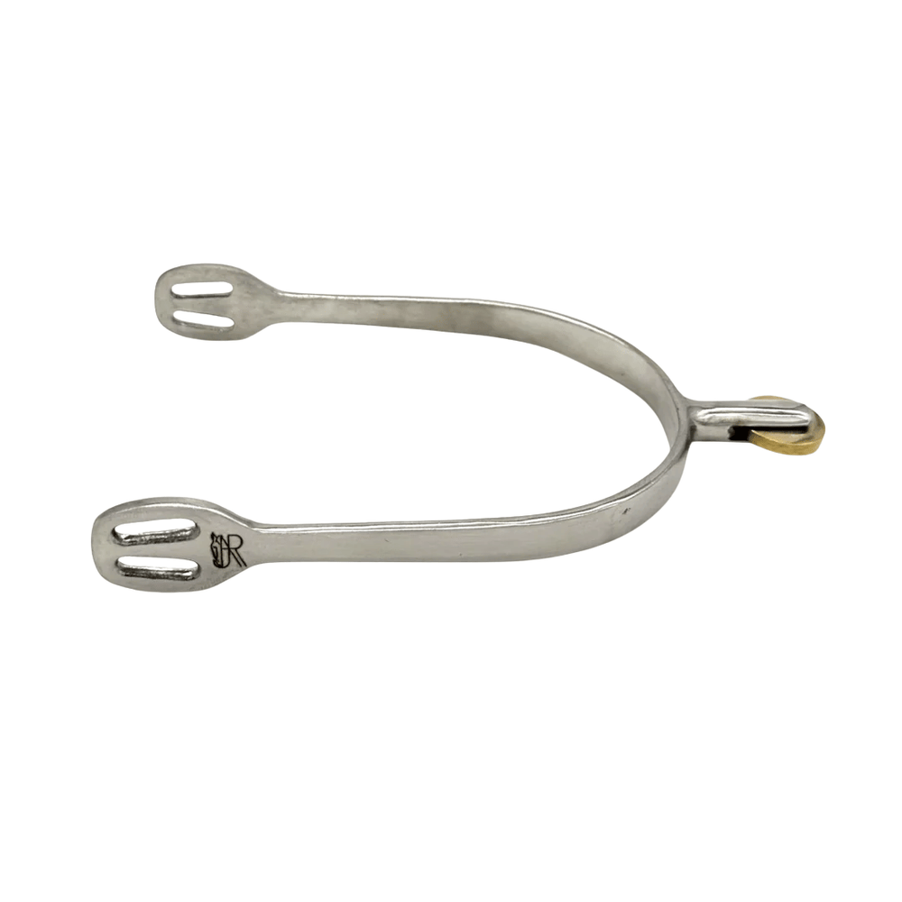 AJR Sport Smooth Rowel Horizontal Spur