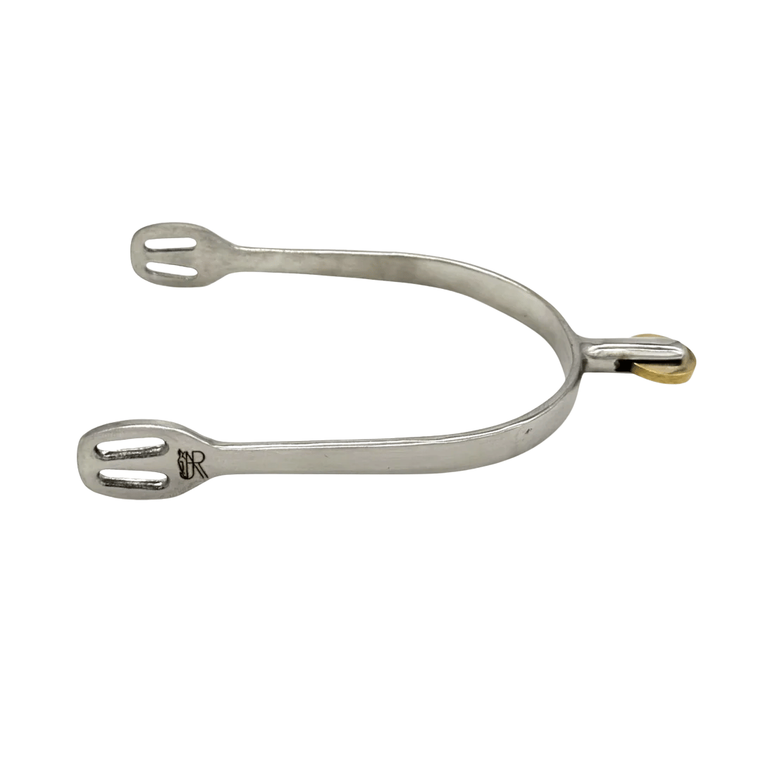 AJR Sport Smooth Rowel Horizontal Spur