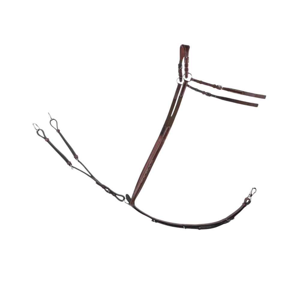 AJR Sport Anatomic Breastplate with Attachment to Billets & Running Attachment - Jumper Collection