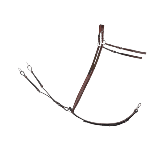 AJR Sport Anatomic Breastplate with Attachment to Billets & Running Attachment - Jumper Collection