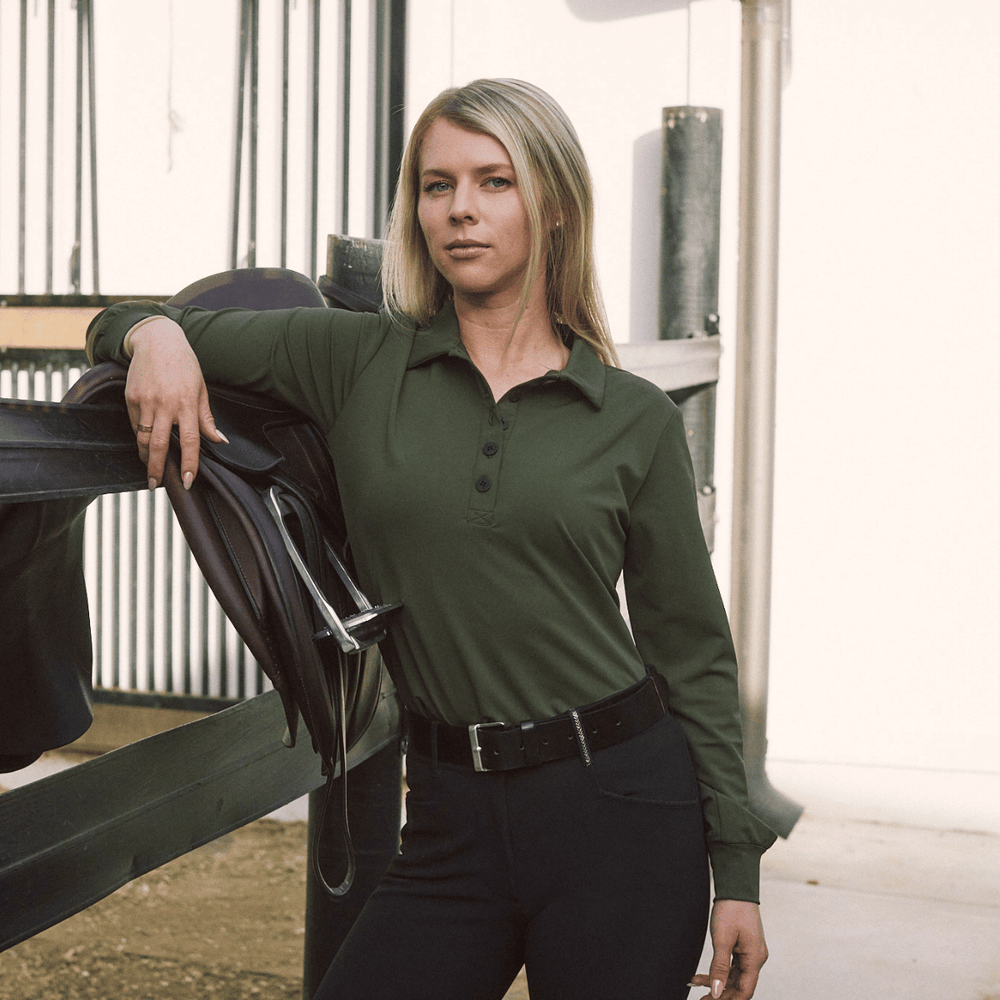 Solid Citizen Kelly Long Sleeve Polo