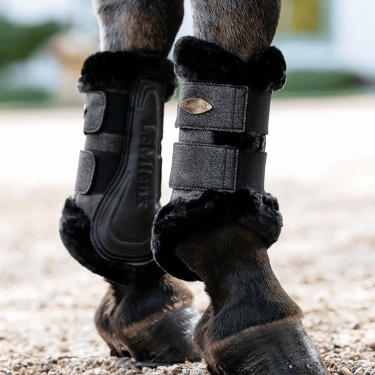 LeMieux Brilliance Fleece Edged Brushing Boot