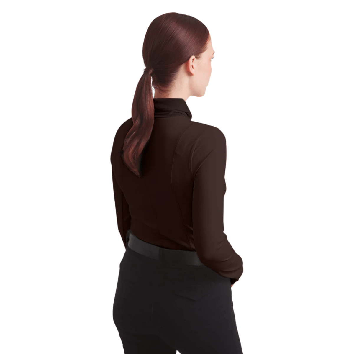 Solid Citizen Haley UV Riding Base-layer Turtleneck Sun-shirt