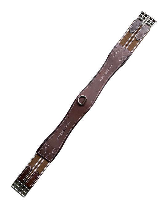 Belle and Bow Leather Girth