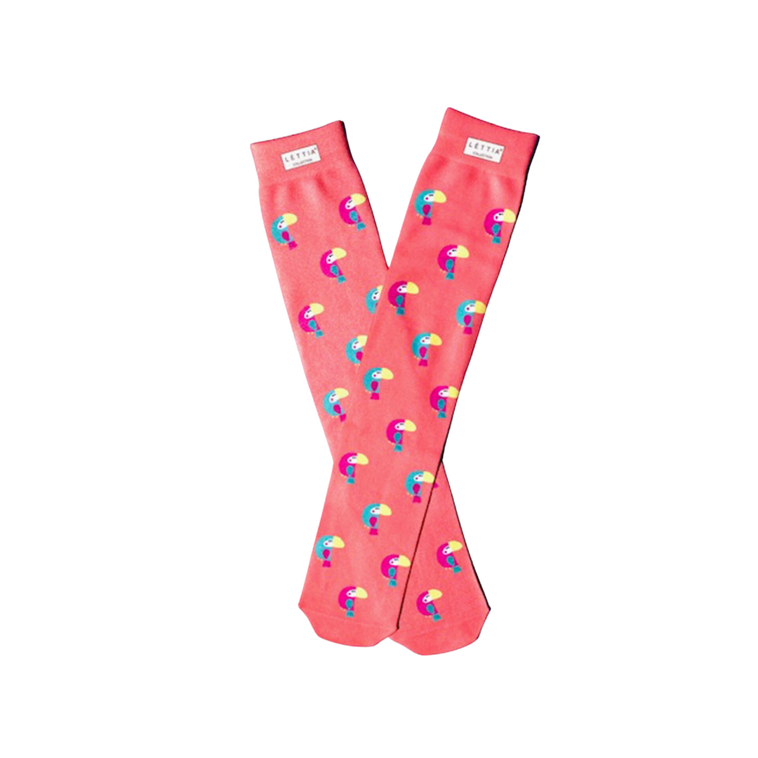 Lettia Collection Nylon Spandex Boot Socks