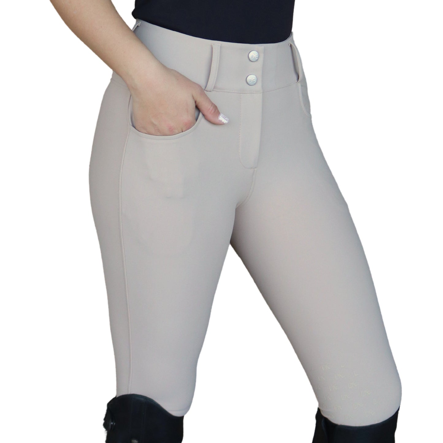 Divine Equestrian Dignified Competition Breeches - Beige