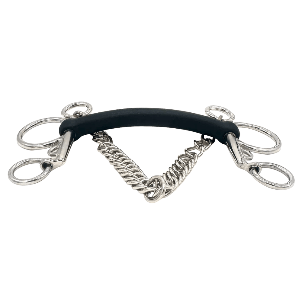 AJR Sport Hard Rubber Mullen Baby Pelham Bit