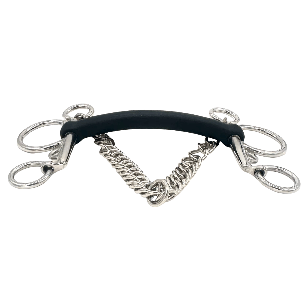 AJR Sport Hard Rubber Mullen Baby Pelham Bit