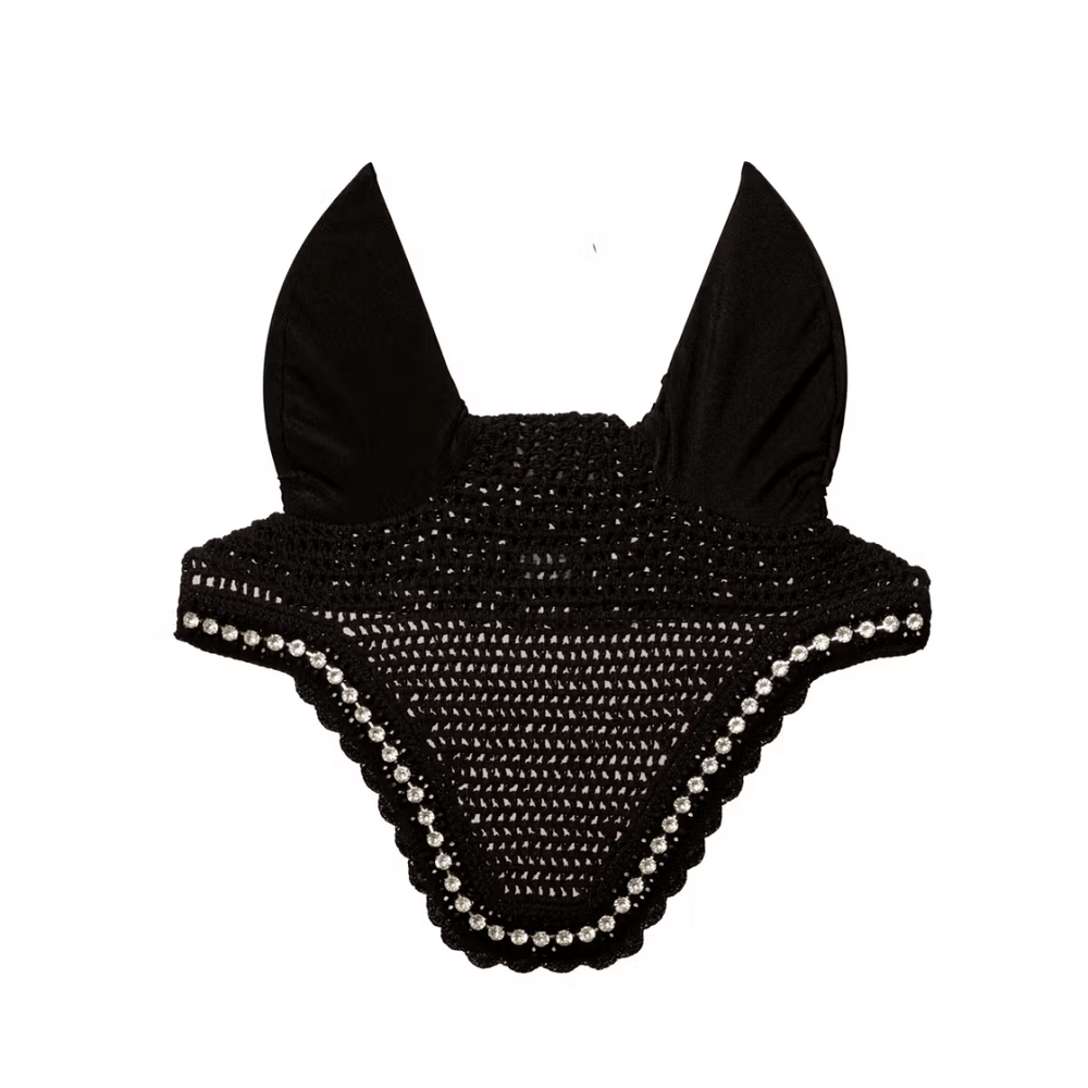 Kentucky Horsewear Wellington Big Stone & Pearl Ear Bonnet