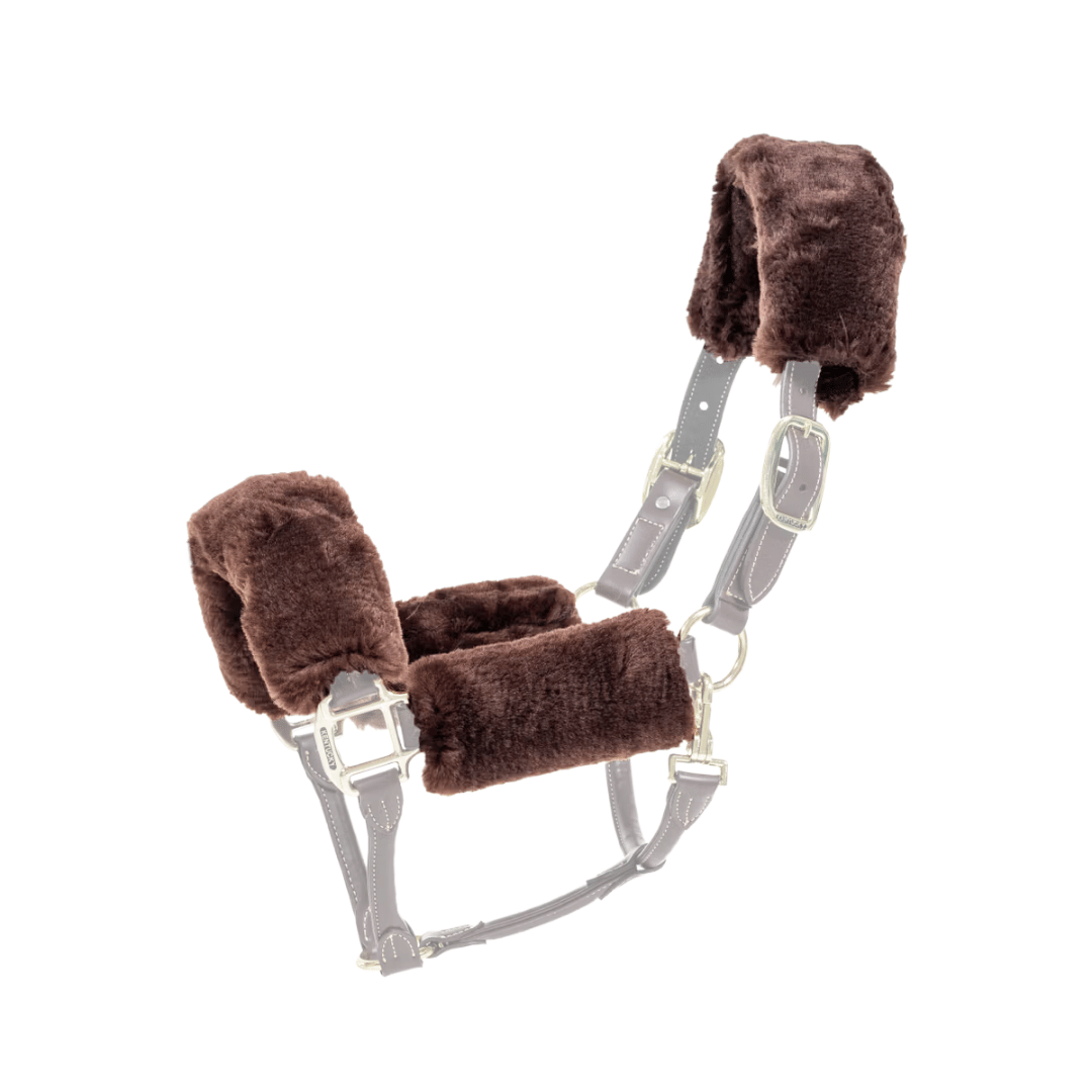 Kentucky Horsewear 4 Piece Sheepskin Halter Set