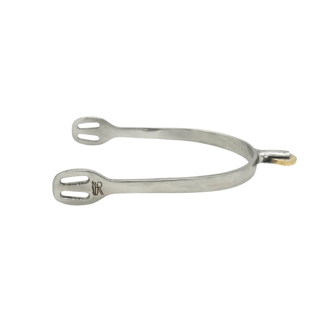 AJR Sport Smooth Rowel Horizontal Spur