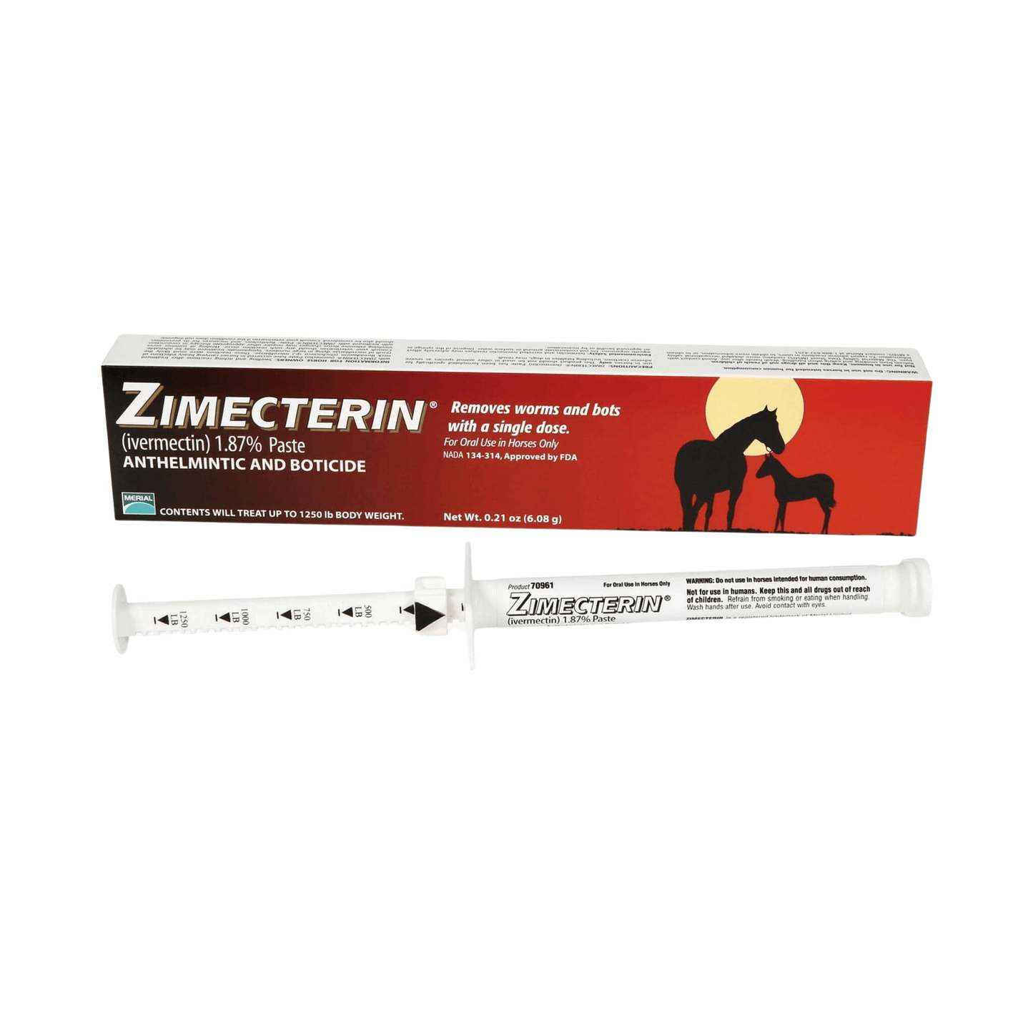 Merial Zimecterin Horse Dewormer