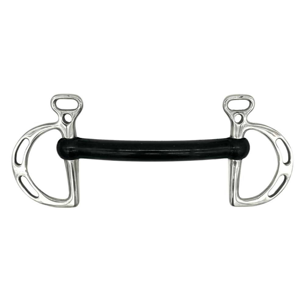 AJR Sport Hard Rubber Mullen Kimberwick Bit