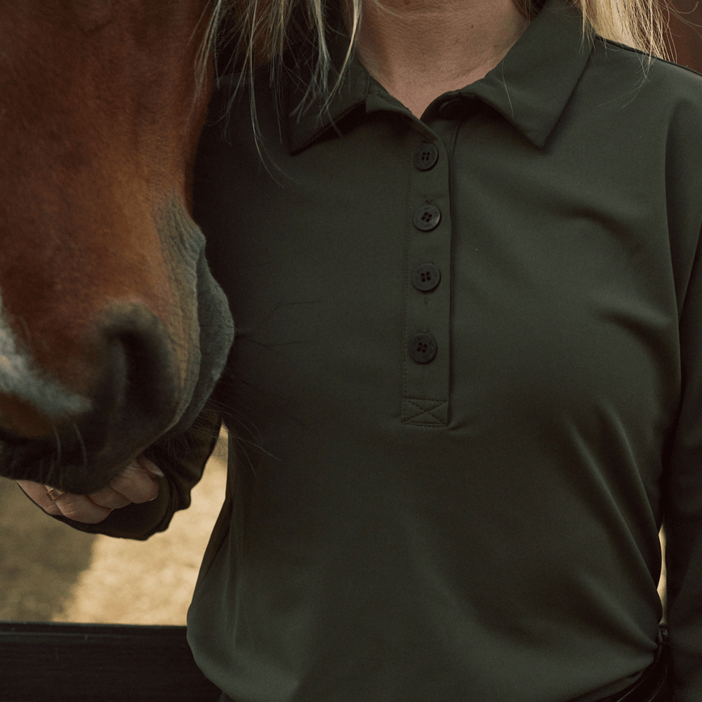 Solid Citizen Kelly Long Sleeve Polo