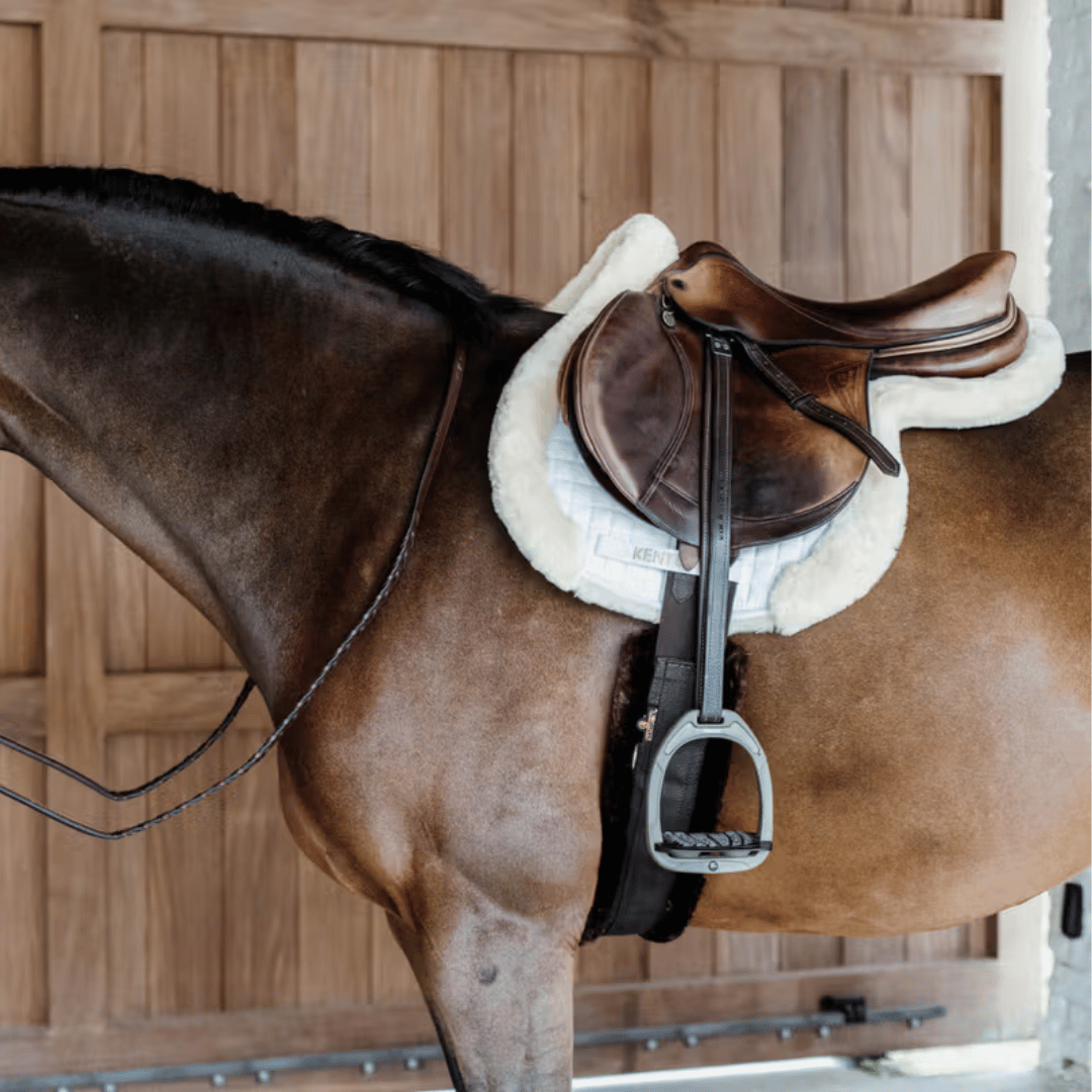 Kentucky Horsewear Hunter Vegan Sheepskin Saddle Pad