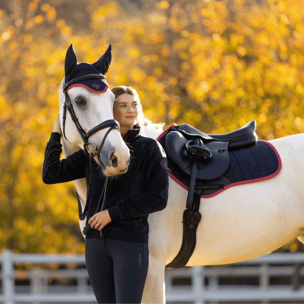LeMieux Suede Close Contact Square Saddle Pad