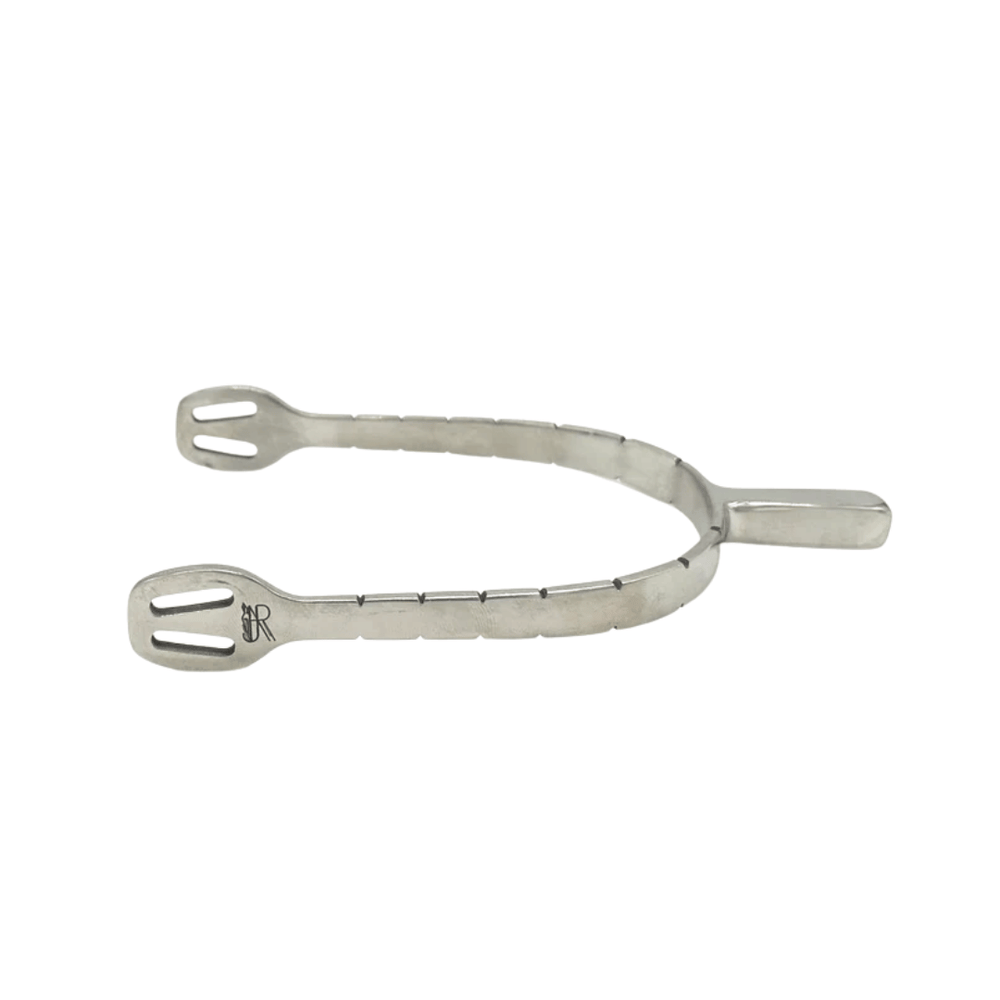 AJR Sport Stainless Steel Square End Spur (Block Design)