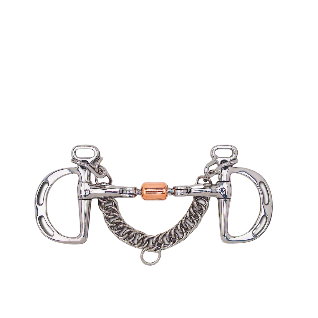 Toklat 3-Piece Snaffle with Copper Roller Uxeter Kimberwick
