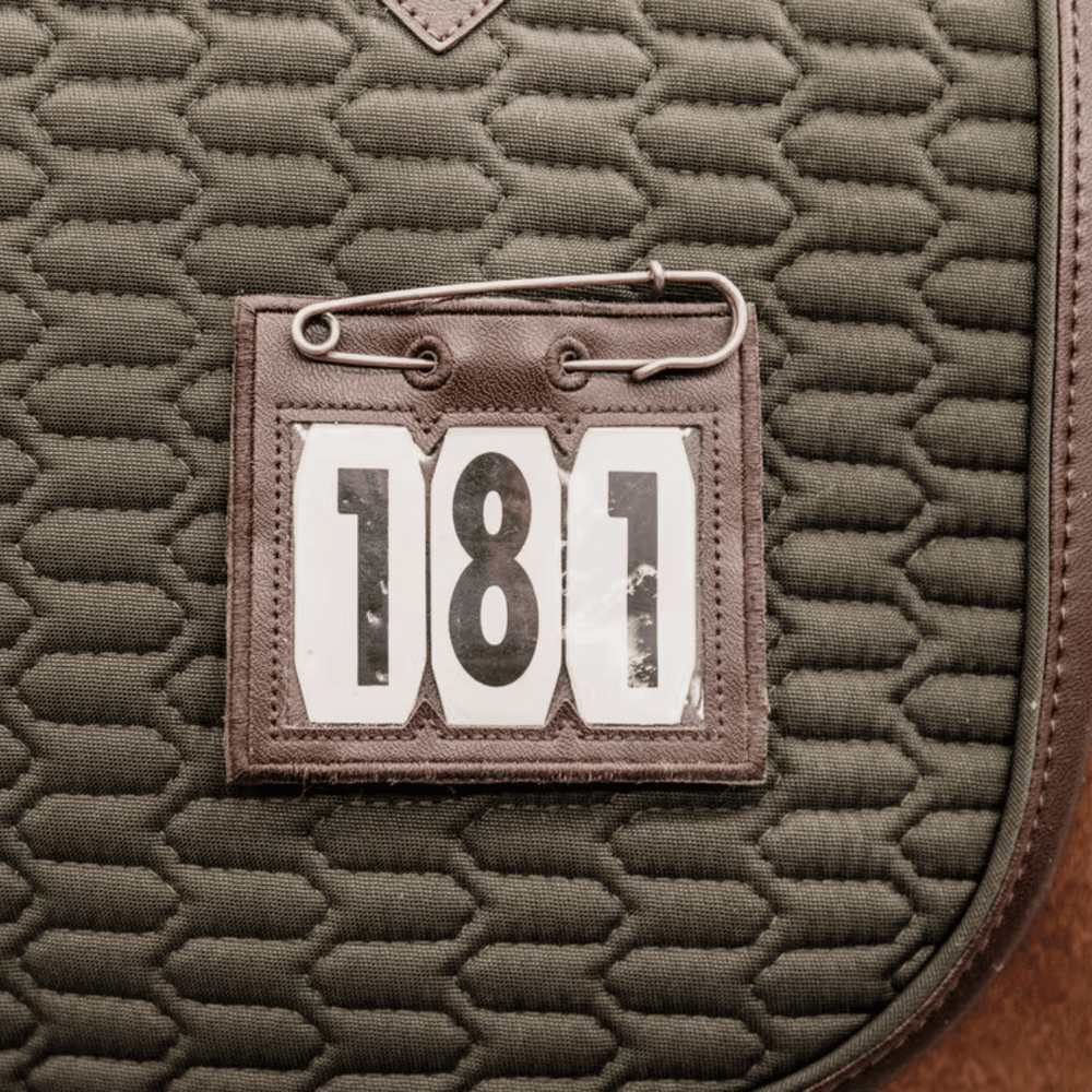 Kentucky Horsewear Head Number PVC with Safety Pin