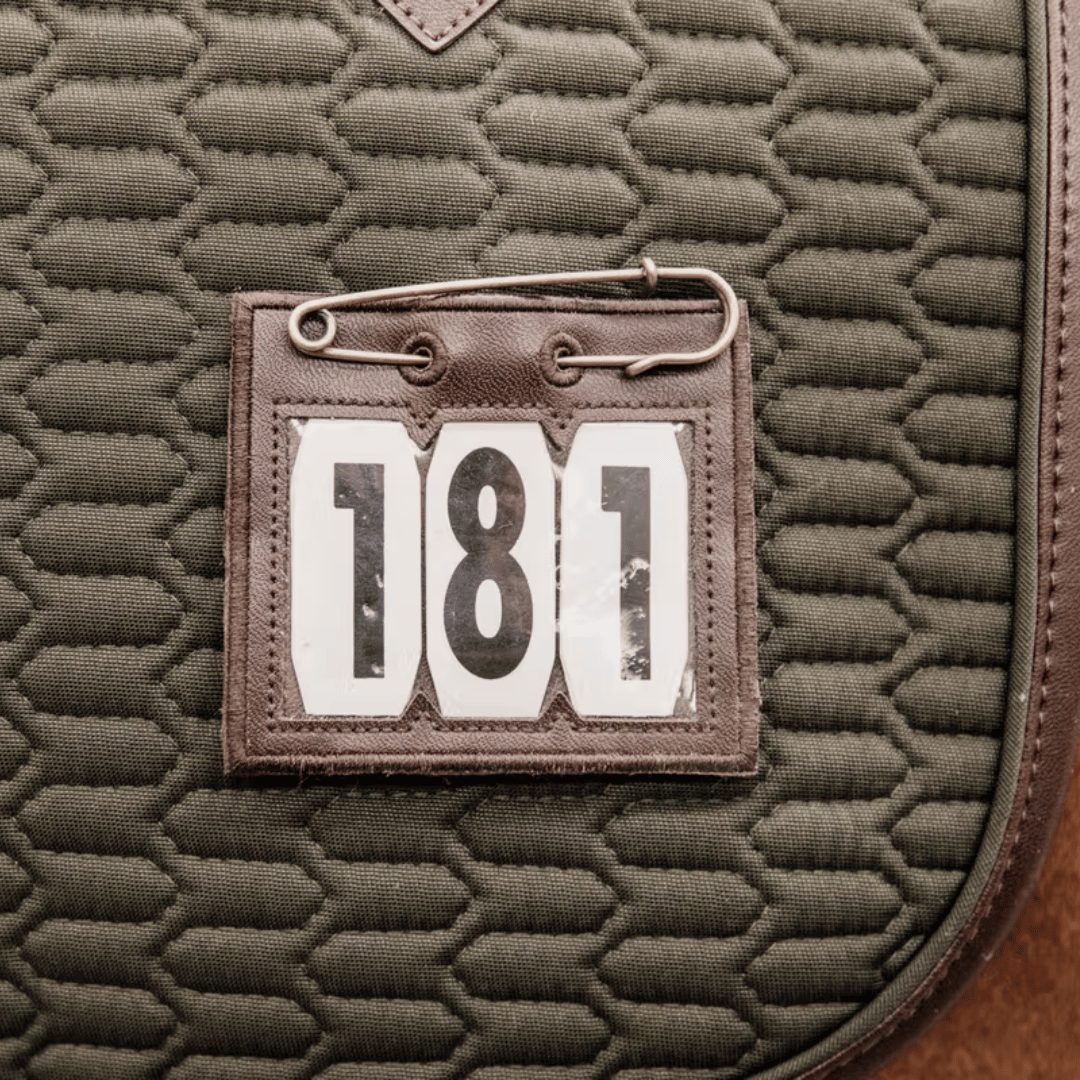 Kentucky Horsewear Head Number PVC with Safety Pin