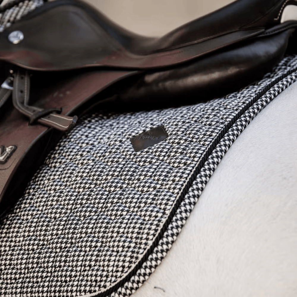 Kentucky Horsewear Pied-de-Poule Saddle Pad